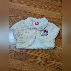 HELLO KITTY Faux Fur Shrug